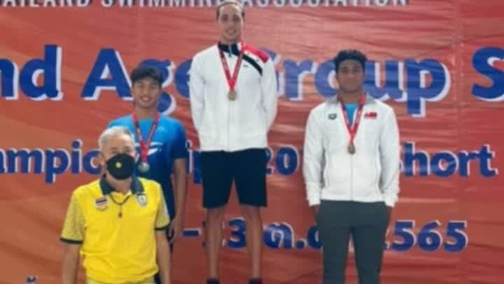 ميداليتان جديدتان لسوريا في بطولة تايلاند للسباحة