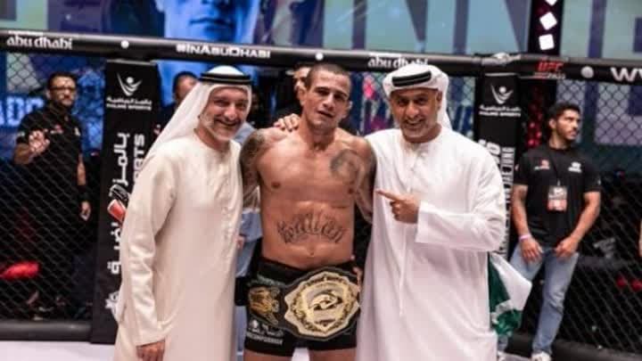 البرازيلي ماتشادو بطل الخفيف في النسخة الدولية لمحاربي الإمارات