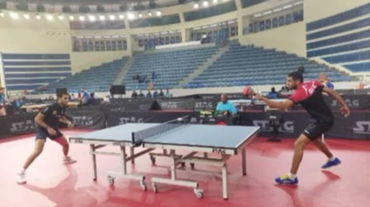 فوز شباب خانيونس في البطولة العربية لتنس الطاولة