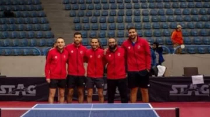 انتصار وخسارة لممثلي فلسطين في البطولة العربية لتنس الطاولة