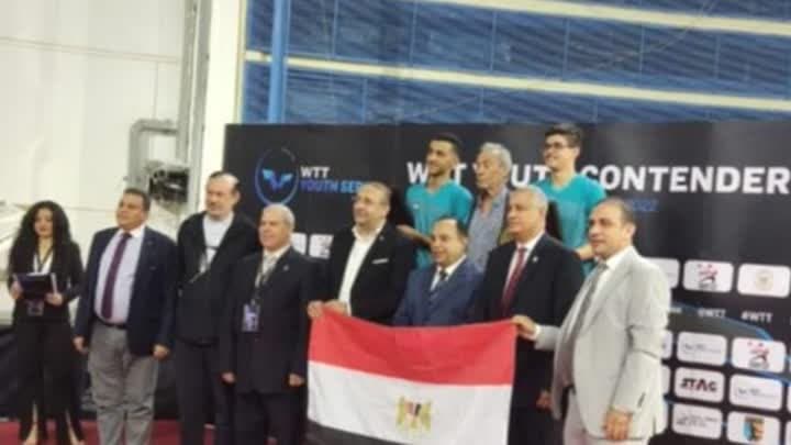 الفراعنة يتصدرون ترتيب بطولة مصر الدولية لتنس الطاولة