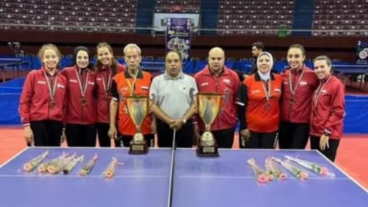 مصر تحوز نصيب الأسد في بطولة إفريقيا لتنس الطاولة