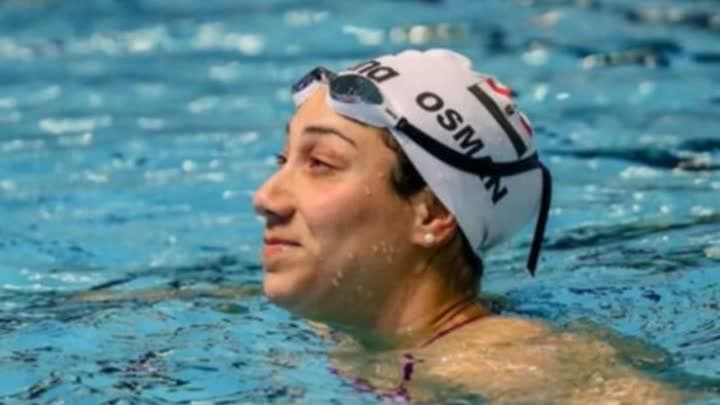 فريدة عثمان إلى نصف نهائي 100 متر فراشة بمونديال السباحة