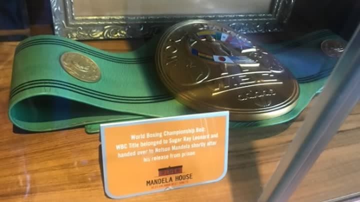 سرقة حزام بطولة العالم للملاكمة من متحف مانديلا