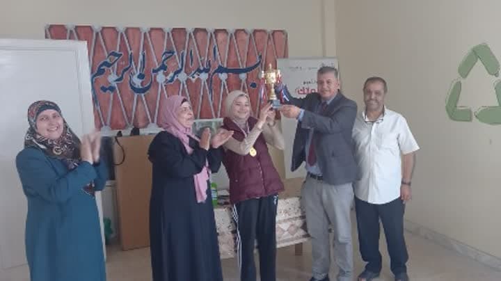 اختتام بطولة تنس الطاولة في مركز شابات اربد