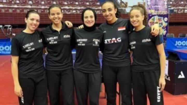 سيدات مصر إلى ثمن نهائي بطولة أفريقيا لتنس الطاولة