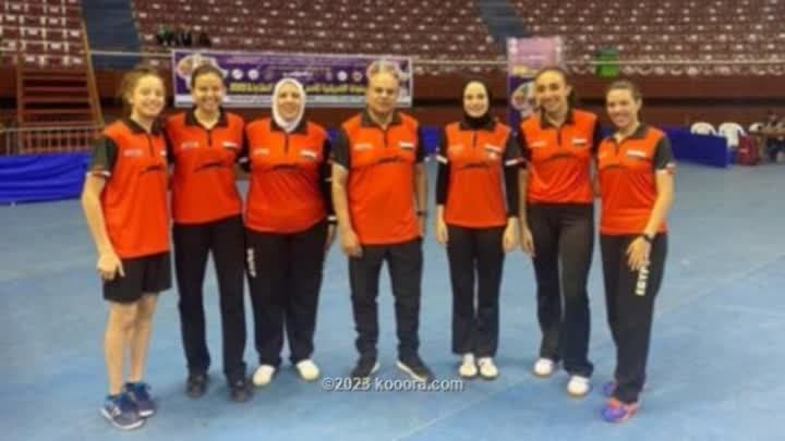 سيدات مصر يتجاوزن الجزائر إلى نهائي إفريقيا لتنس الطاولة