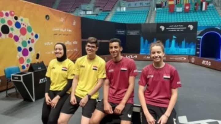 هنا جودة تمنح تنس الطاولة المصري اليد العليا في أفريقيا