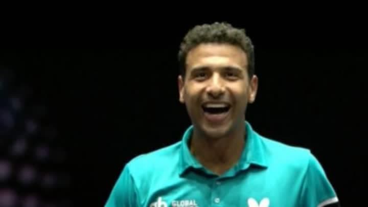 عمر عصر يصعد لثمن نهائي بطولة بودابست لتنس الطاولة