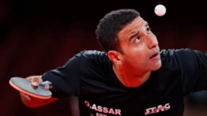 عمر عصر يكتفي بفضية تنس الطاولة في ألعاب البحر المتوسط