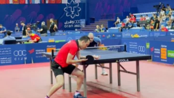 خسارة فراعنة تنس الطاولة أمام اليونان في ألعاب البحر المتوسط