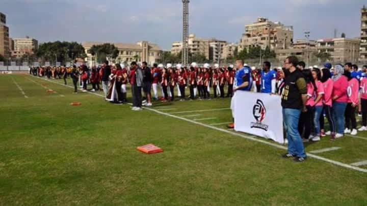 بالصور: انطلاق الدوري المصري لكرة القدم الأمريكية
