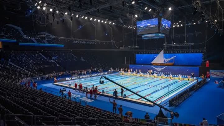 الاتحاد أرينا أفضل موقع لمونديال السباحة