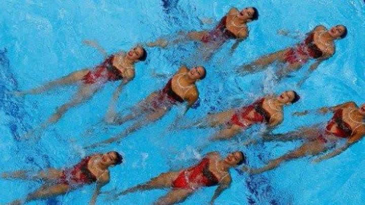 مصر تنهي منافسات السباحة الإيقاعية في المركز الثامن