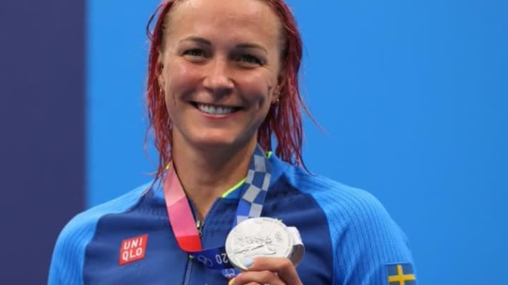 شيوستروم تحصد فضية في أكبر تحد بمسيرتها