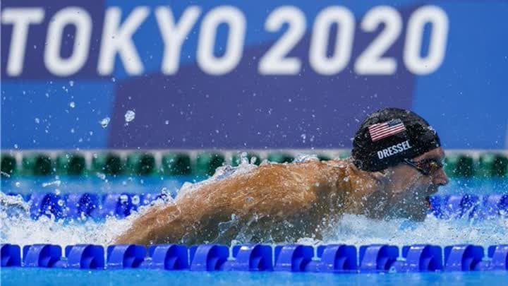 الأمريكي دريسيل يحصد الذهب ويحطم الرقم الأولمبي