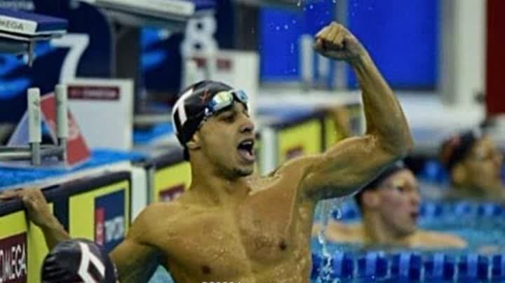 السباح المصري يوسف رمضان يبلغ نصف نهائي 100 متر فراشة