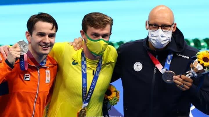 الأسترالي ستابليتي كوك يهدي بلاده الذهب في السباحة