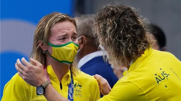 السباحة تيتموس لا تستوعب إنجازاتها في طوكيو