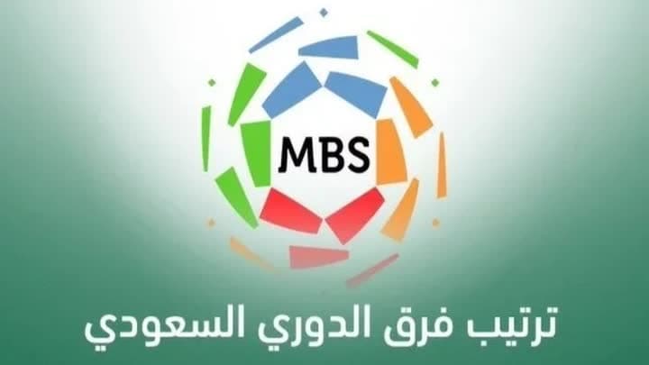 جدول ترتيب الدوري السعودي
