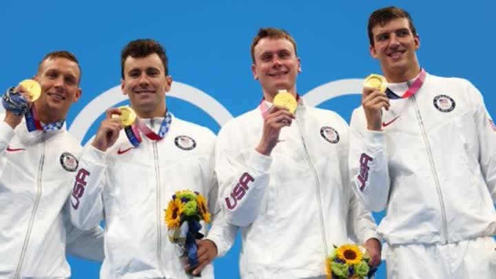 ذهبية جديدة لأمريكا في السباحة