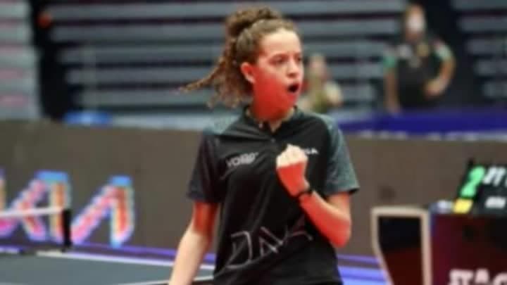 هنا جودة تصعد لنصف نهائي بطولة العالم لناشئي تنس الطاولة