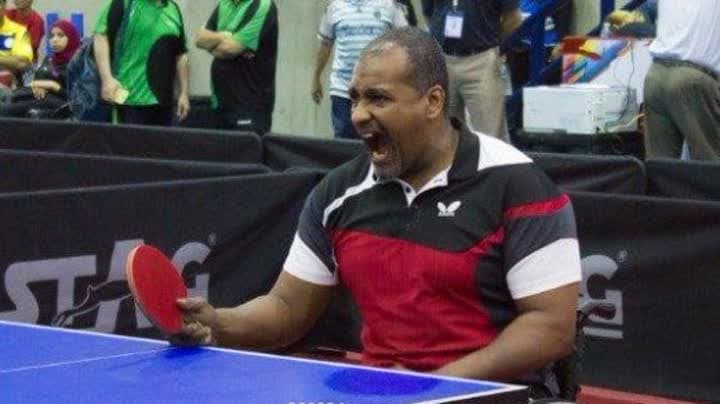 سامح عيد يبلغ ربع نهائي تنس الطاولة في البارالمبياد