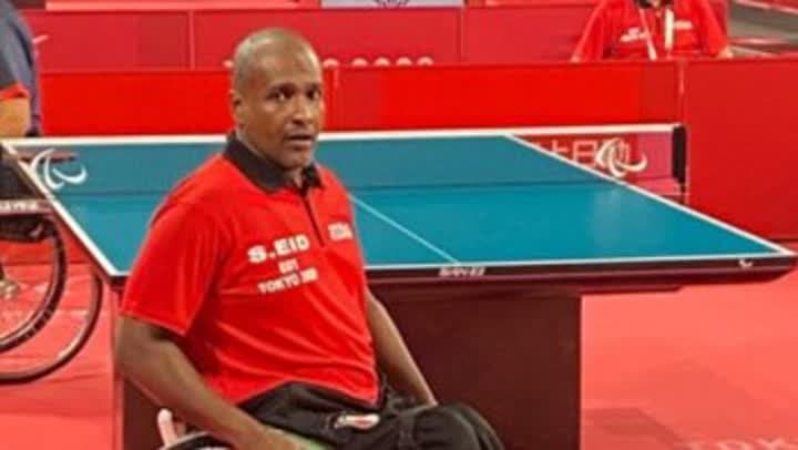 المصري سامح عيد يبلغ ثمن نهائي بارالمبياد طوكيو بتنس الطاولة