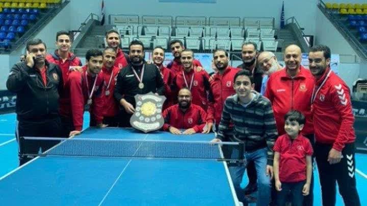 الأهلي يعلن قائمته المشاركة في البطولة العربية لتنس الطاولة بالأردن