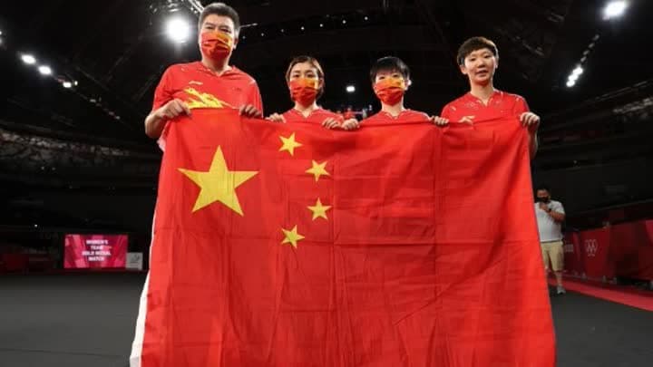 الصين تتوج بذهبية تنس الطاولة للسيدات