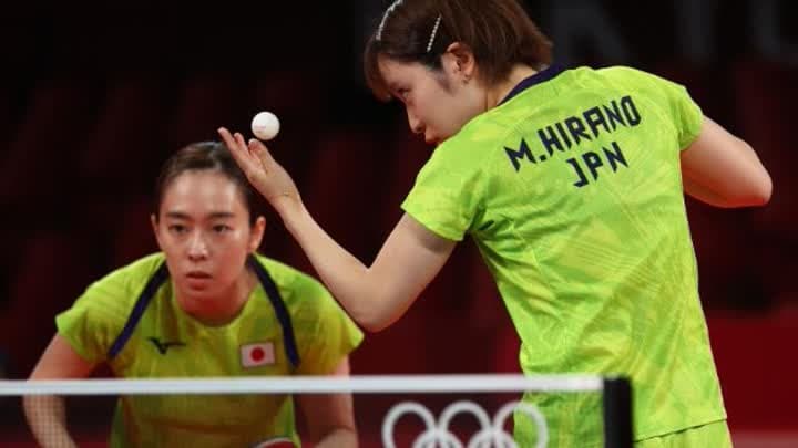 سيدات اليابان يصعدن لنهائي تنس الطاولة بأولمبياد طوكيو
