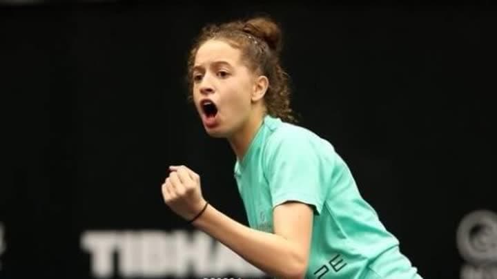 هنا جودة تهزم دينا مشرف وتحتفظ بكأس إفريقيا لتنس الطاولة