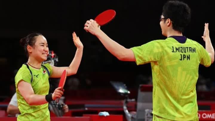 تفوق صيني وياباني بالزوجي المختلط لتنس الطاولة