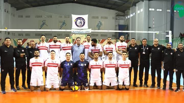 طائرة الزمالك تروض بافلوز وتصعد لنصف نهائي بطولة إفريقيا