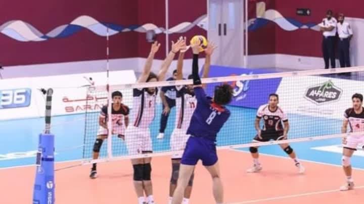 بالصور: طائرة غاز الجنوب تعبر بنك تايتشونج في بطولة آسيا