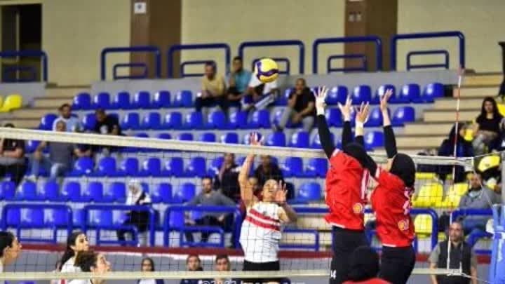 طائرة الزمالك تهزم الأهلي وتتوج بكأس مصر للسيدات