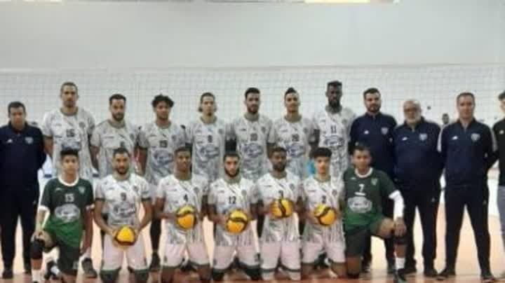 طائرة النصر تقلب الطاولة على الأهلي بنغازي