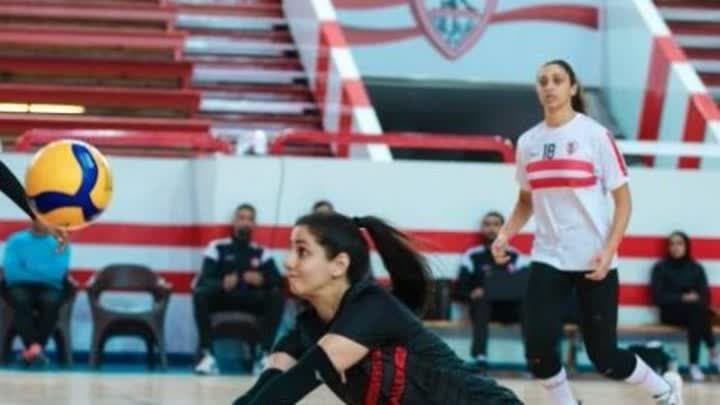 سيدات الزمالك يكتسحن سموحة في دوري الطائرة