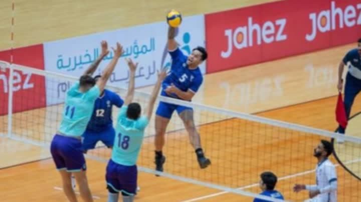 مواجهات مثيرة في ختام النصف الأول لدوري الطائرة السعودي