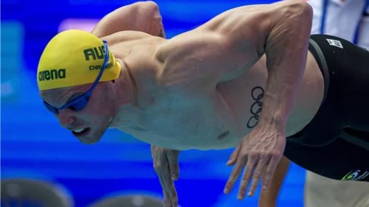 جراحة في الكتف للسباح الأسترالي تشالمرز