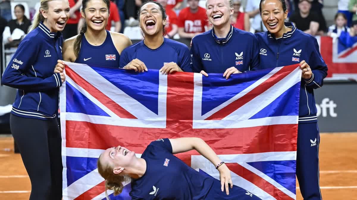 فازت بريطانيا العظمى على فرنسا بنتيجة 3-1 لتتأهل إلى نهائيات كأس بيلي جين كينج 2024