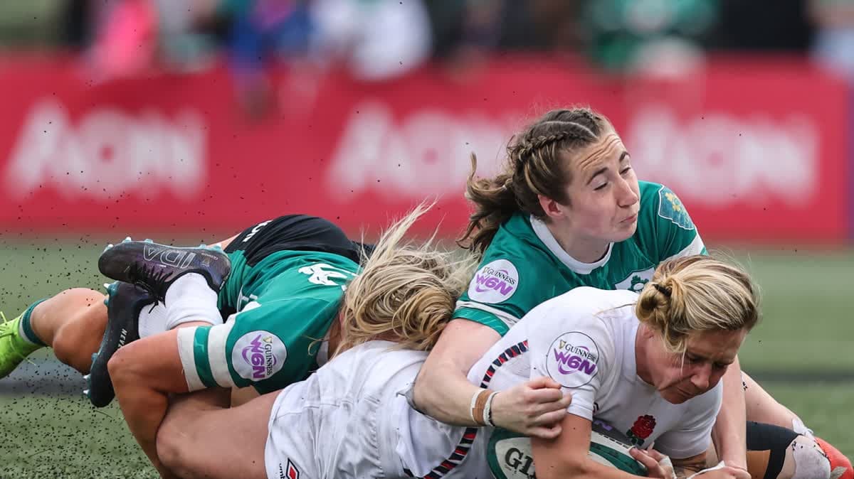 انجلترا تفوز على ايرلندا في بطولة الأمم الستة للسيدات