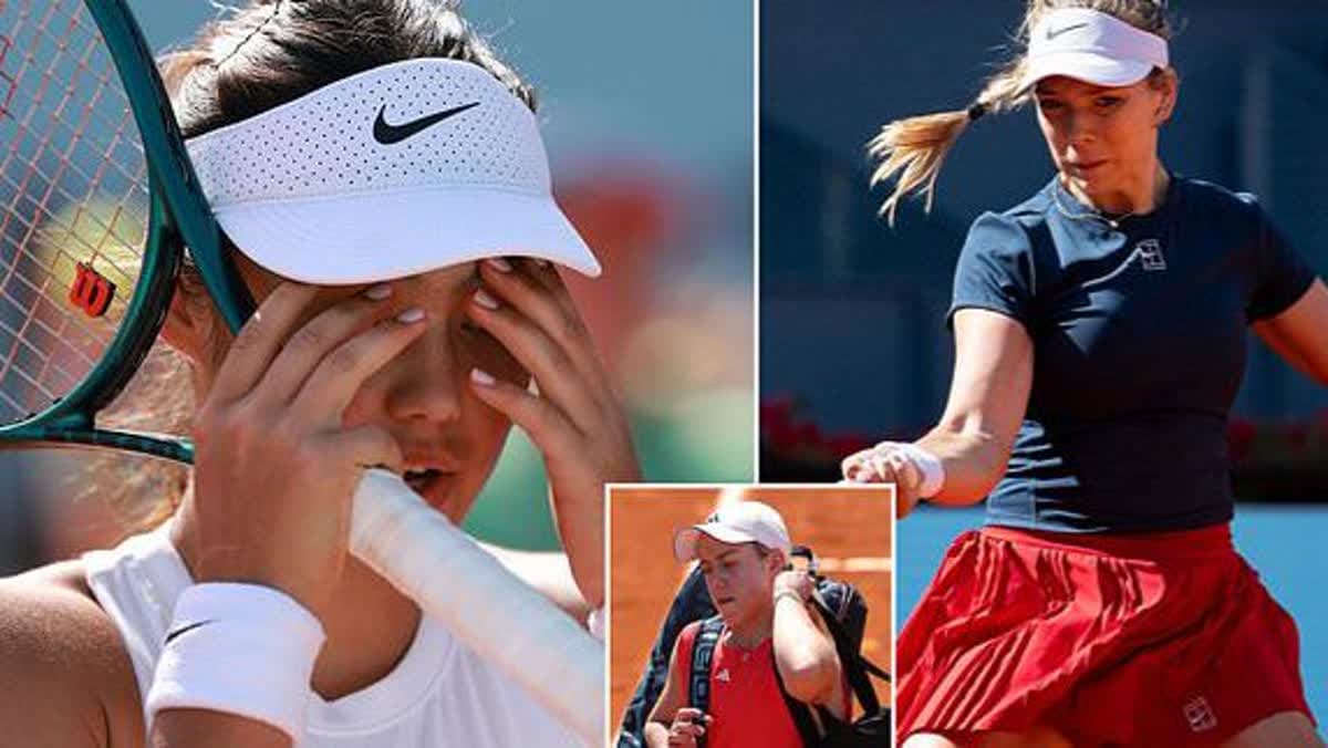 خروج ثلاثي سيدات انجلترا من بطولة مدريد