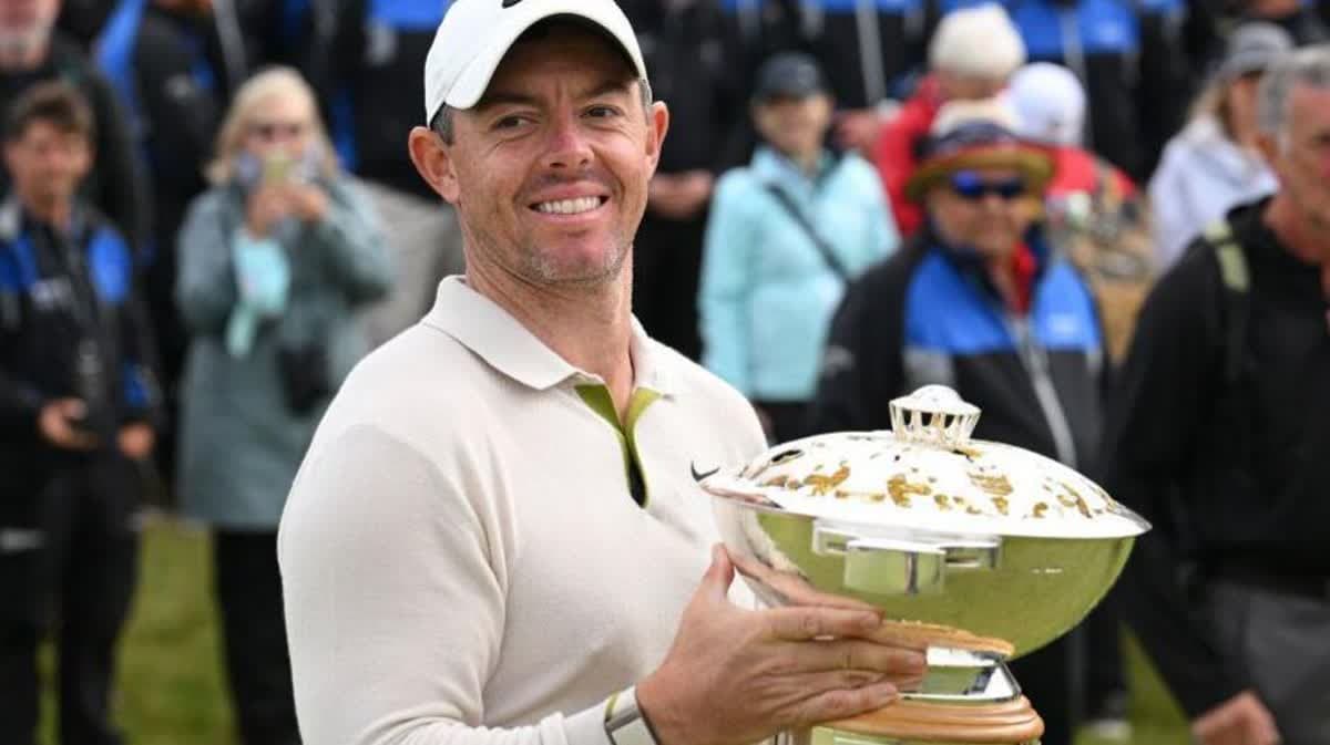 فاز روري ماكلروي ببطولة اسكتلندا المفتوحة عام 2023 في نادي رينيسانس في نورث بيريك