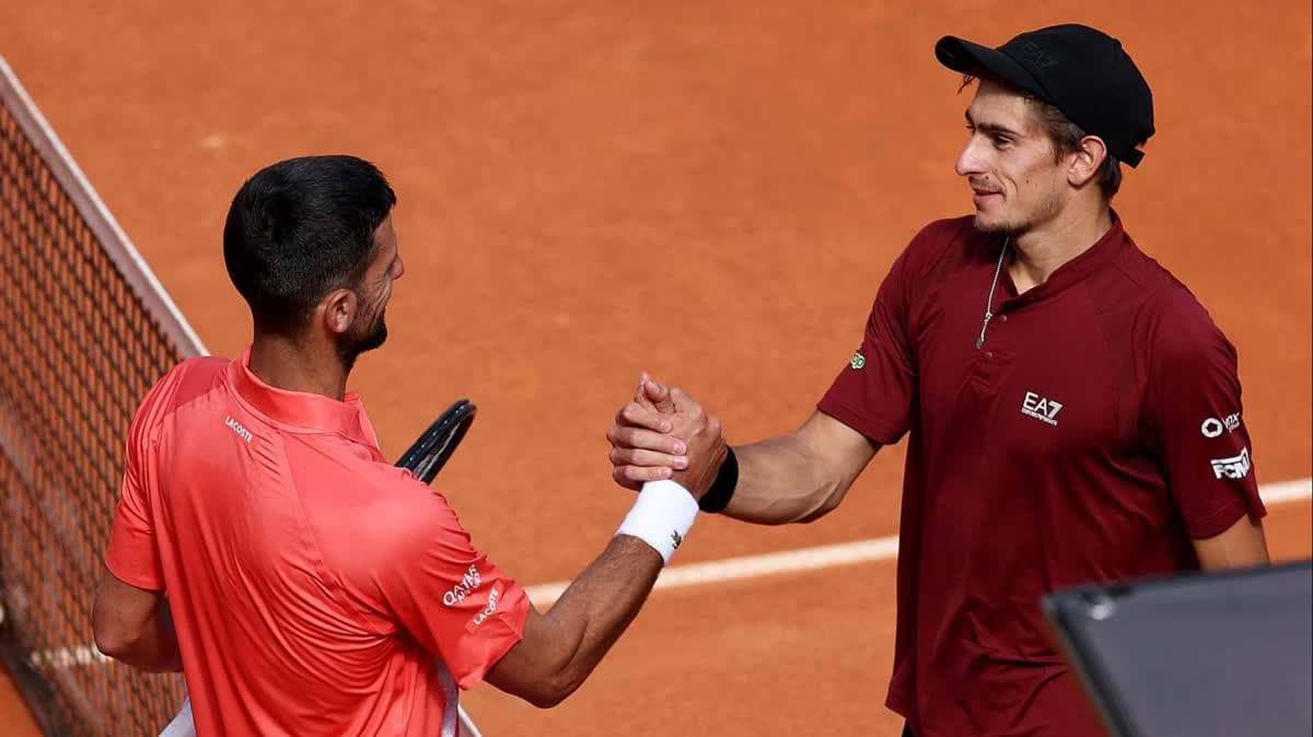 خسر نوفاك ديوكوفيتش مباراته الافتتاحية في بطولة مدريد على يد ماتيو أرنالدي الشهر الماضي