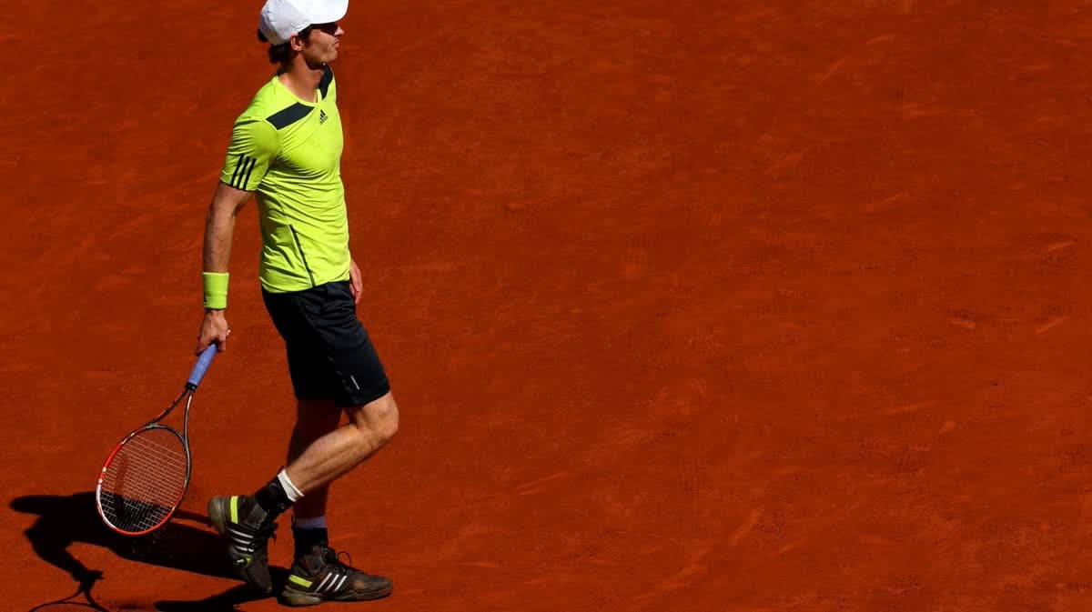 وصل آندي موراي إلى نهائي بطولة فرنسا المفتوحة في عام 2016