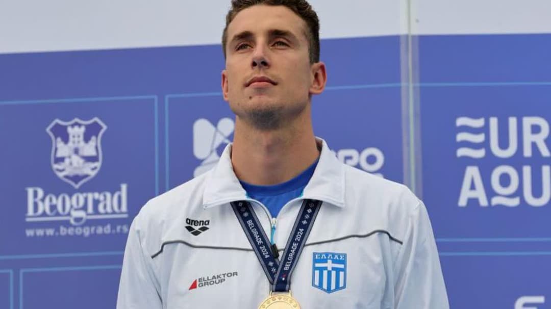 فاز كريستيان جكولومييف بلقب بطولة أوروبا للسباحة الحرة في سباق 50 مترًا في يونيو