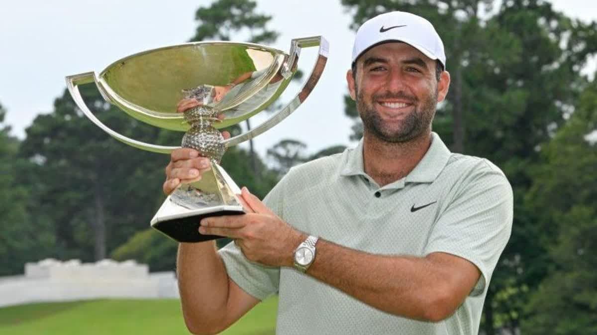 فاز سكوتي شيفلر ببطولة الجولة في عام 2024