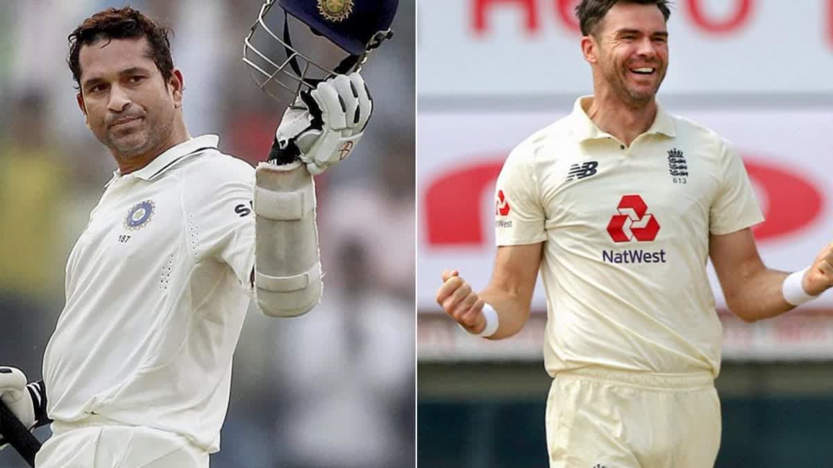 ساشين تيندولكار وجيمس أندرسون