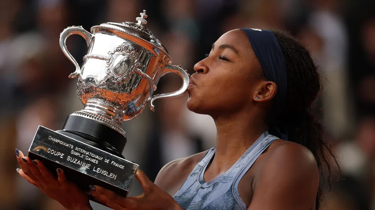 كوكو جوف تحرز لقب بطولة فرنسا